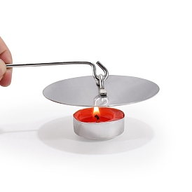 Stainless Steel Wick Flame Candle Snuffer, Automatic Fire Extinguisher, for Putting Out Candle Flame Safely