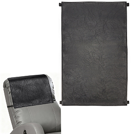 PU Leather Lounge Chair Headrest Cover, with Paper Cardboard Tubes, Empty Roll Tubes