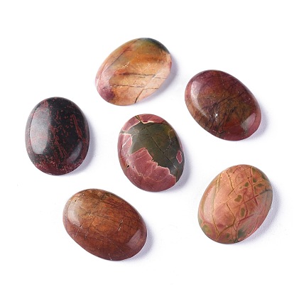 Gemstone Cabochons, Oval, 22x30x6.5~7mm