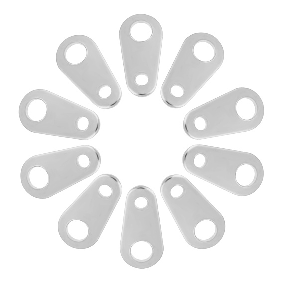 304 Stainless Steel Chain Tabs, Chain Extender Connectors