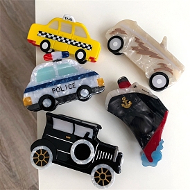 Заколки для волос с когтями из ацетата целлюлозы (смола), автомобиль, аксессуары для волос для женщин и девочек