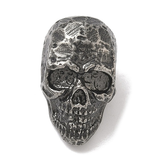 Ретро 316 хирургические бусины из нержавеющей стали, череп