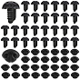 60 Pcs. Tornillos de seguridad de plástico para manualidades, narices de perro, juguetes de peluche suministros para hacer muñecas