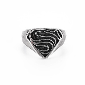 Men's Alloy Finger Rings, Open Rings, Cadmium Free & Lead Free