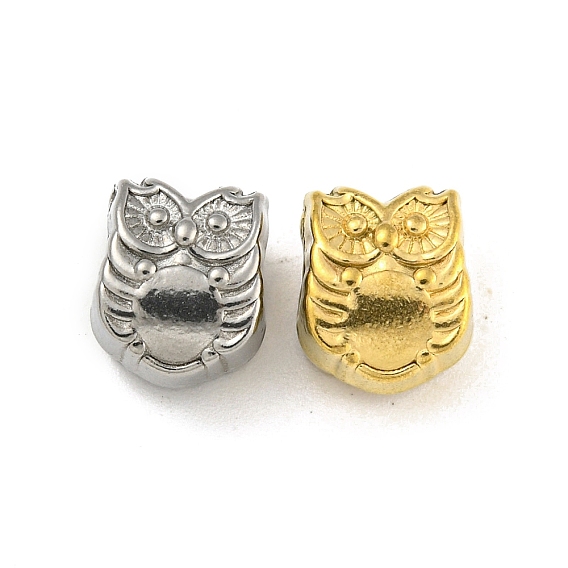 304 из нержавеющей стали бусы, сова