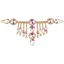 1ПК цветок латунь стразы украшения аксессуары, аксессуары для одежды для волос