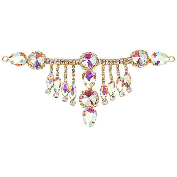 1ПК цветок латунь стразы украшения аксессуары, аксессуары для одежды для волос