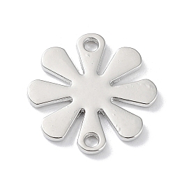 Alloy Connector Charms, Flower Links