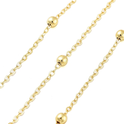 Латунная цепь с покрытием стойки, несварные, долговечный, без свинца и без кадмия