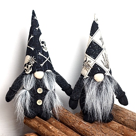 Halloween Cloth Doll Gnome Figurines, for Home Desktop Decoration