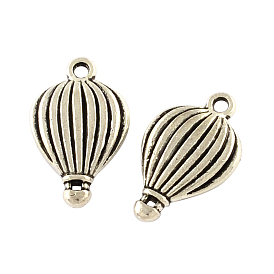 Hot-air Balloon Tibetan Style Zinc Alloy Pendants, Lead Free & Cadmium Free