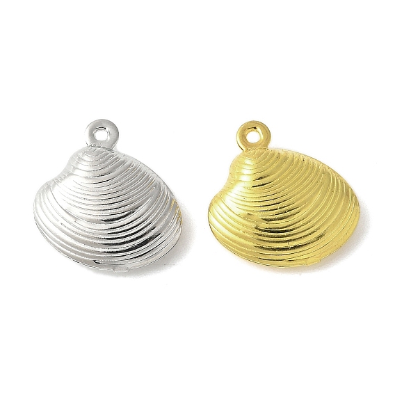 Латунные подвески, без кадмия и без свинца, подвески в форме ракушек, стойки покрытие, долговечный