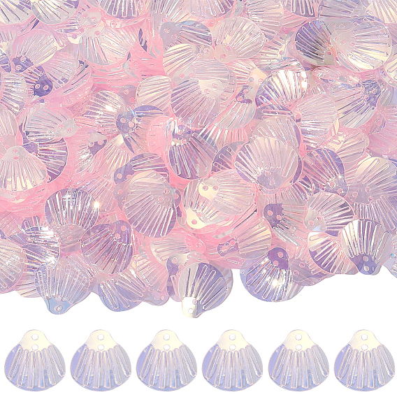 100g ПВХ блестки/бусины с пайетками, аксессуары для одежды, формы раковины