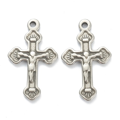 304 Stainless Steel Pendants, Cross