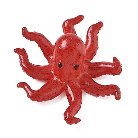 Непрозрачные кабошоны из смолы, осьминог