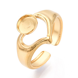 Сердце 304 манжетное кольцо из нержавеющей стали, установка круглого кольца, ионное покрытие (ip)