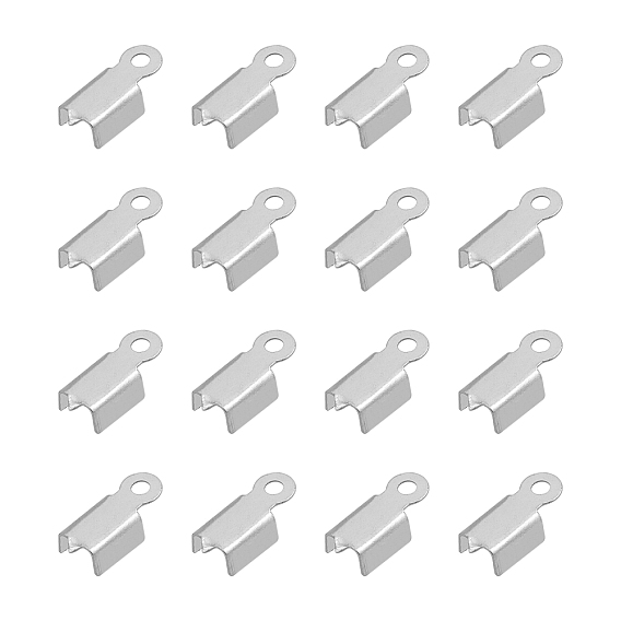 304 Stainless Steel Folding Crimp Ends