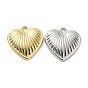 Alloy Pendants, Lead Free & Cadmium Free, Heart