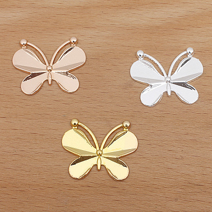 Alloy Cabochons, Butterfly