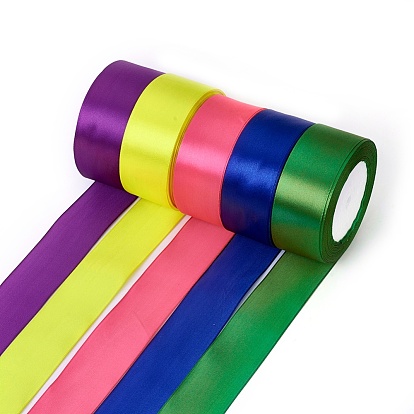 Атласная лента, разноцветные, 1-1/2 дюйм (37 мм) шириной