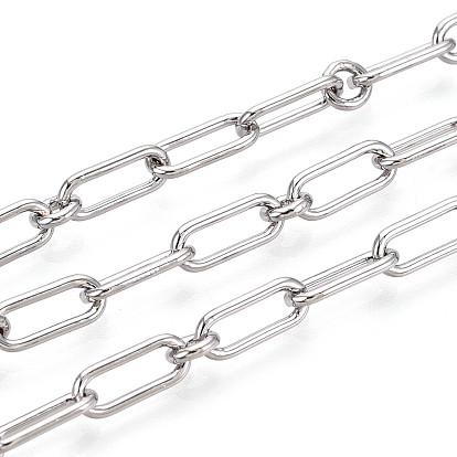 Латунные овальные звенья цепи, пайки, с катушкой