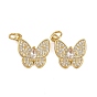Латунные микро проложить кубического циркония подвески, бабочки прелести, стойки покрытие, долговечный, без кадмия и без свинца, с целью перехода в кольце