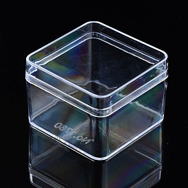 Polystyrene Plastic Bead Storage Containers, Square