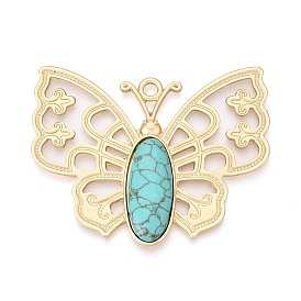 Большие подвески из сплава и смолы, бабочка, без кадмия и без свинца, стойки покрытие