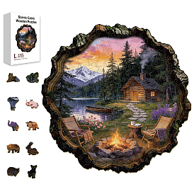 Наборы игрушек для животных из дерева своими руками для мальчиков и девочек, Пазл с моделью стрекозы для детей, детские игрушки