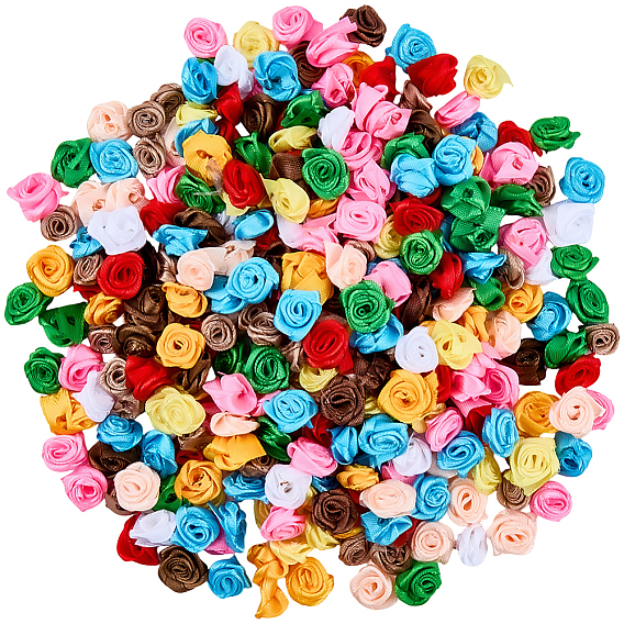300шт полиэстер украшения аксессуары, цветок