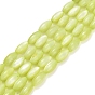 Natural Freshwater Shell Beads Strands, Rice Beads, Dyed