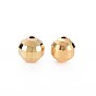 Brass Beads, Nickel Free, Round