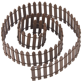 1украшения для забора из дерева, микропейзаж, украшение сада кукольного домика