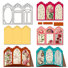 Углеродистая сталь разрезает трафареты, для diy scrapbooking, Фотоальбом, декоративная бумага для тиснения, форма для поздравительных открыток