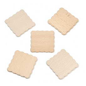 Листы буковой древесины, незаконченная древесина, волнообразный край квадрат