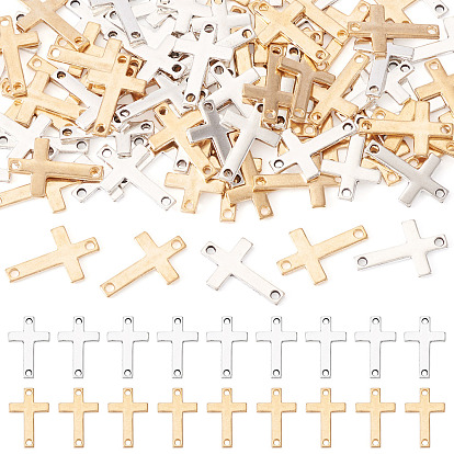 80 шт. 2 цветные подвески из сплава, религиозные перекрестные ссылки