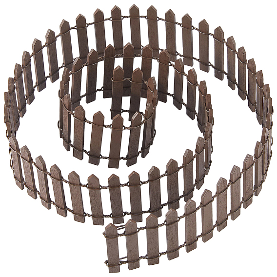 1украшения для забора из дерева, микропейзаж, украшение сада кукольного домика