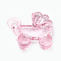 Transparent Acrylic Pendants, Baby Carriage