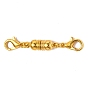 Brass Magnetic Clasps Converter, with Lobster Claw Clasps, Column