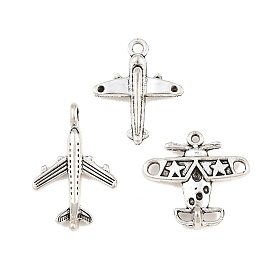 Tibetan Style Alloy Pendants, Airplane Charms