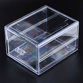 Polystyrene Plastic Bead Storage Containers, Rectangle Drawer