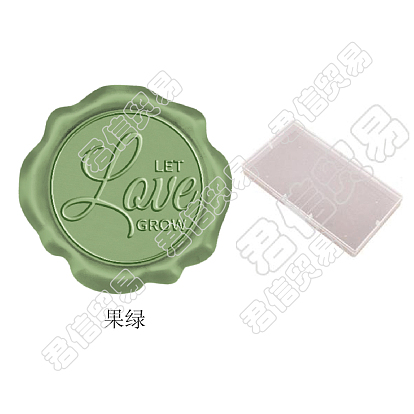 50pcs autocollants de sceau de cire adhésifs, décoration de sceau d'enveloppe, pour le cadeau de bricolage de scrapbooking d'artisanat, mot/coeur/fleur/arc-en-ciel/floral/feuille/gland/cerise/motif de note de musique