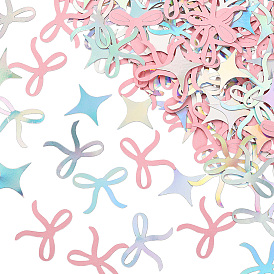 2 пакеты бумажные конфетти, bowknot & star, для празднования свадьбы