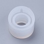 Transparent DIY Ring Silicone Molds, Resin Casting Molds, For UV Resin, Epoxy Resin Jewelry Making, Teardrop Shape, Size 7