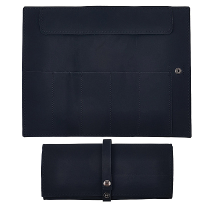 1 Чехол для хранения ремешков для часов из искусственной кожи, чехол для ремешка для часов, органайзер для часов и usb-кабеля, прямоугольные