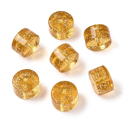 Непрозрачная акриловая разделительные бусинки, колонка