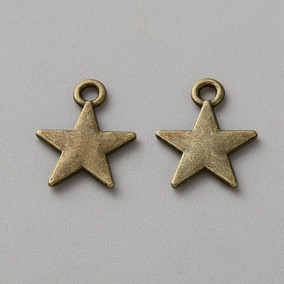 Сплавочные подвески тибетского стиля, звезды прелести