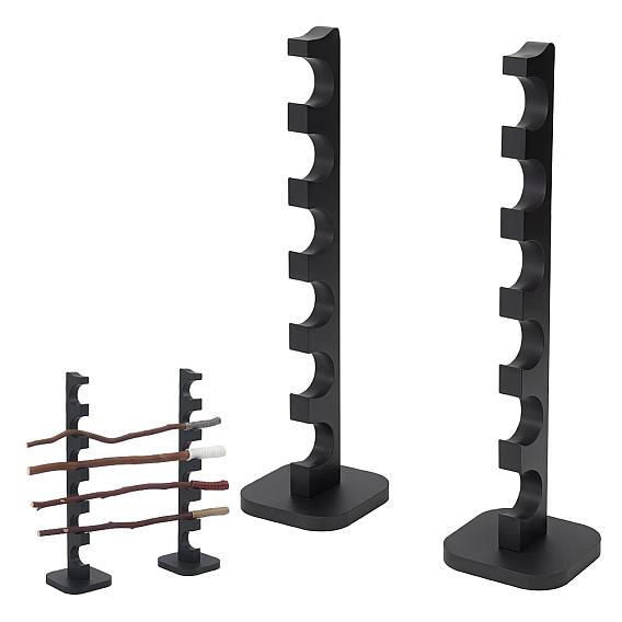 6-Tier Wood Magic Wand Display Tower Racks