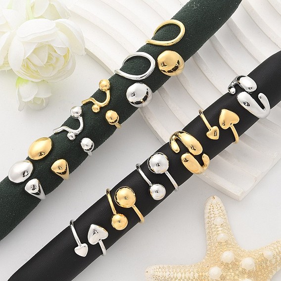 304 из нержавеющей стали Манжета кольца для женщин