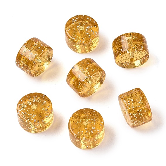 Непрозрачная акриловая разделительные бусинки, колонка